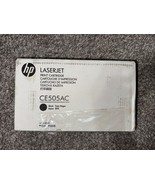 GENUINE HP CE505AC 05A Black Toner Cartridge P2035 P2055 NEW SEALED - $54.45