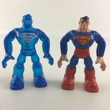 DC Comics Sonic Wacky Pack Superman Action Figure Lot Hologram Man Of St... - $25.69