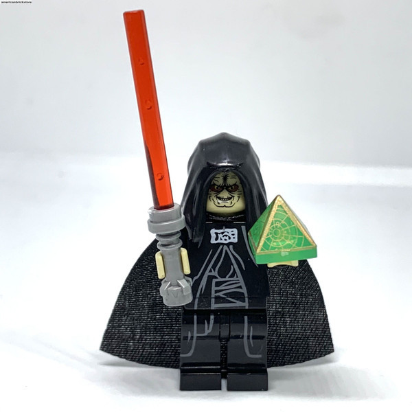 Emperor Palpatine Wars Sith Lord Darth Sidious With Custom Minifigures - $9.32