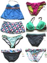 Kenneth Cole Bikini &amp; Tankini Swimsuit Separates Sz Small to X-Large NWT $40-$63 - £27.65 GBP+