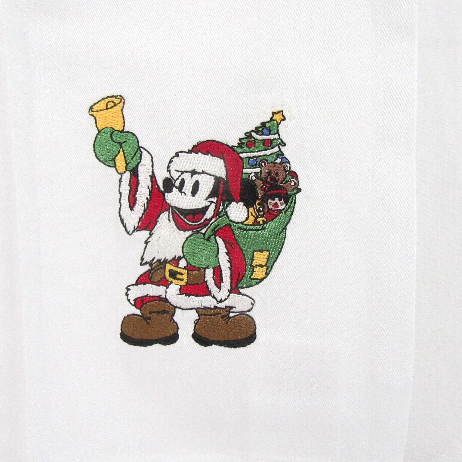 Disney Santa Mickey Mouse Embroidered Christmas Cotton 4-PC Napkin Set(s) - $64.00