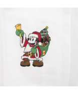 Disney Santa Mickey Mouse Embroidered Christmas Cotton 4-PC Napkin Set(s) - £50.12 GBP