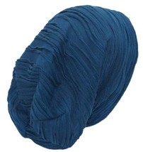 Cobalt Blue - Slouch Beanie Ski Beanie Slouchy Fleece Lined Unisex Hat Winter - £20.70 GBP