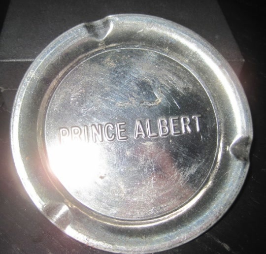 Vintage PRINCE ALBERT CIGARETTES Metal Ashtray Ash Tray - $9.99