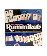 Vintage The Original Rummikub Fast Moving Rummy Tile Game #0400D, Pressm... - $26.24