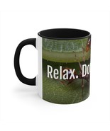 Relax Don&#39;t Be Antsy Ceramic Coffee Mug | Gardeners Insect Lovers 11 oz Cup - £13.53 GBP