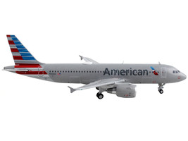 Airbus A320 Commercial Aircraft &quot;American Airlines&quot; Gray 1/400 Diecast Model Air - $63.21