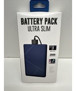 Ultra Slim Battery Pack Wallet Size. blue 2500 mAh - €12,79 EUR