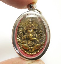Lord Ganesh Blessing pendant real magic amulet Ganesha vinayaka ganapati Hindu G - £37.56 GBP