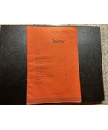 REUTERS REVIEW VOL 1 NO 1 Employee House Magazine 9/75 NEWS AGENCY RARE ... - $135.75 CAD