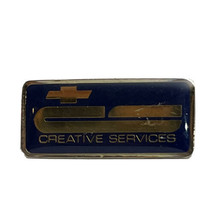 Chevrolet Chevy Creative Services Racing Team League Race Car Lapel Pin Pinback - $7.95