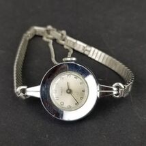 Vintage mid century Timex watch womens round Chrome - $34.99 Vintage mid century Timex watch womens round Chrome - $34.99