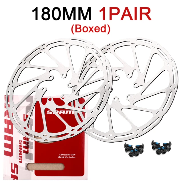 SRAM Bicycle ke Rotor 2pc 160mm 180mm 20m Cycle Centerline Disc ke Disk ... - £111.01 GBP