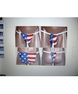 &quot;SEXXYBOY&#39;S  SRARS &amp; STRIPES STRING BIKINI IN MED - $35.00