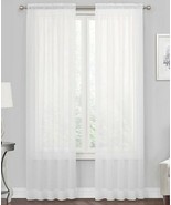 Lichtenberg Brand ~ Voile ~ Single Curtain Panel ~ No. 918 ~ 59&quot; x 54&quot; ~... - £17.98 GBP