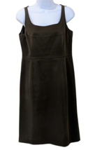 Nine West  Sheath Knee-Length Dress Size 8 Brown D224 - £11.74 GBP