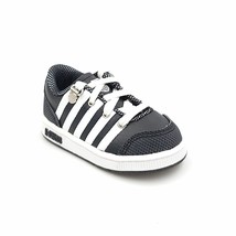 K Swiss Toddler Infants Casual Sneakers Grande Court TW Black White 2231... - $26.93
