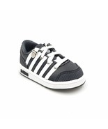 K Swiss Toddler Infants Casual Sneakers Grande Court TW Black White 2231... - £21.17 GBP