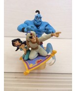 Disney Aladdin, Jasmine, Genie giant on Carpet figure. rare and cute model - $19.99