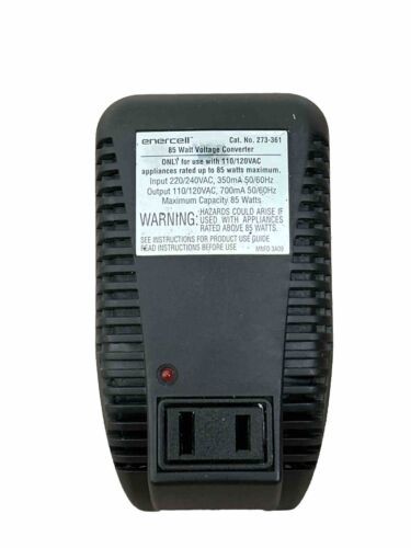 Enercell Universal 85-Watt Foreign Travel Voltage Converter 273-361 One ... - $8.00
