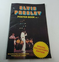 Elvis Presley Poster Book Vol 1 Special Edition Full Color Posters 1977 - £15.56 GBP