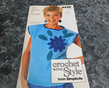 New Trends to Crochet 0446 Crochet with Style from Simplicity - $2.99