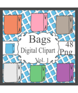 Bags Digital Clipart Vol. 1 - $37.30 MXN