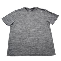 Reebok Shirt Mens XL Gray Workout Activewear Athletic Casual Tee Light - £15.62 GBP