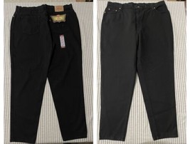 Vintage Levi’s Women’s Black 522 Made In USA Size 24 Tapered Fit Tapered... - $46.17