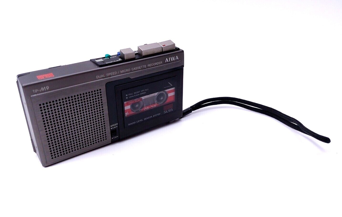 Vintage Aiwa TP-M9 micro cassette voice recorder *FOR PARTS  - $21.52