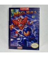 Case Only! Custom Clam Shell for Mega Man 5 NES Nintendo No Game - $9.99