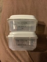 Fit Fresh 2ct 1 cup Measuring Containers - £8.75 GBP