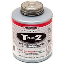 Rectorseal 23431 Pint Brush Top T Plus 2�Pipe Thread Sealant - $48.85 CAD