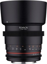 Rokinon 85Mm T1.5 Cine Dsx High-Speed Lens For Micro Four Thirds - £299.82 GBP