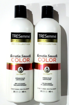 2 Bottles Tresemme Professionals Keratin Smooth Color Anti Fade Intense ... - £20.82 GBP