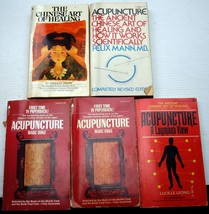 Lot 4 books on acupuncure Chinese Healing needles pressure points nerves - £11.68 GBP