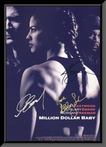 Million Dollar Baby cast signed movie photo - £353.86 GBP