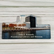 Refrigerator Fridge Magnet John F Kennedy Presidential Library &amp; Museum Photo - £6.99 GBP