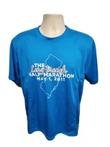 2011 The Long Branch Half Marathon Adult Large Blue Jersey - £14.01 GBP