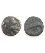 381-369 BC Macedonian Kingdom AE16 Coin (VF) Amyntas III Eagle &amp; Serpent... - $2,508.17 MXN