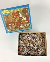 Charles Wysocki Lilac Point Glen 1000 Pc Jigsaw Puzzle 2003 Milton Bradley - £16.98 GBP