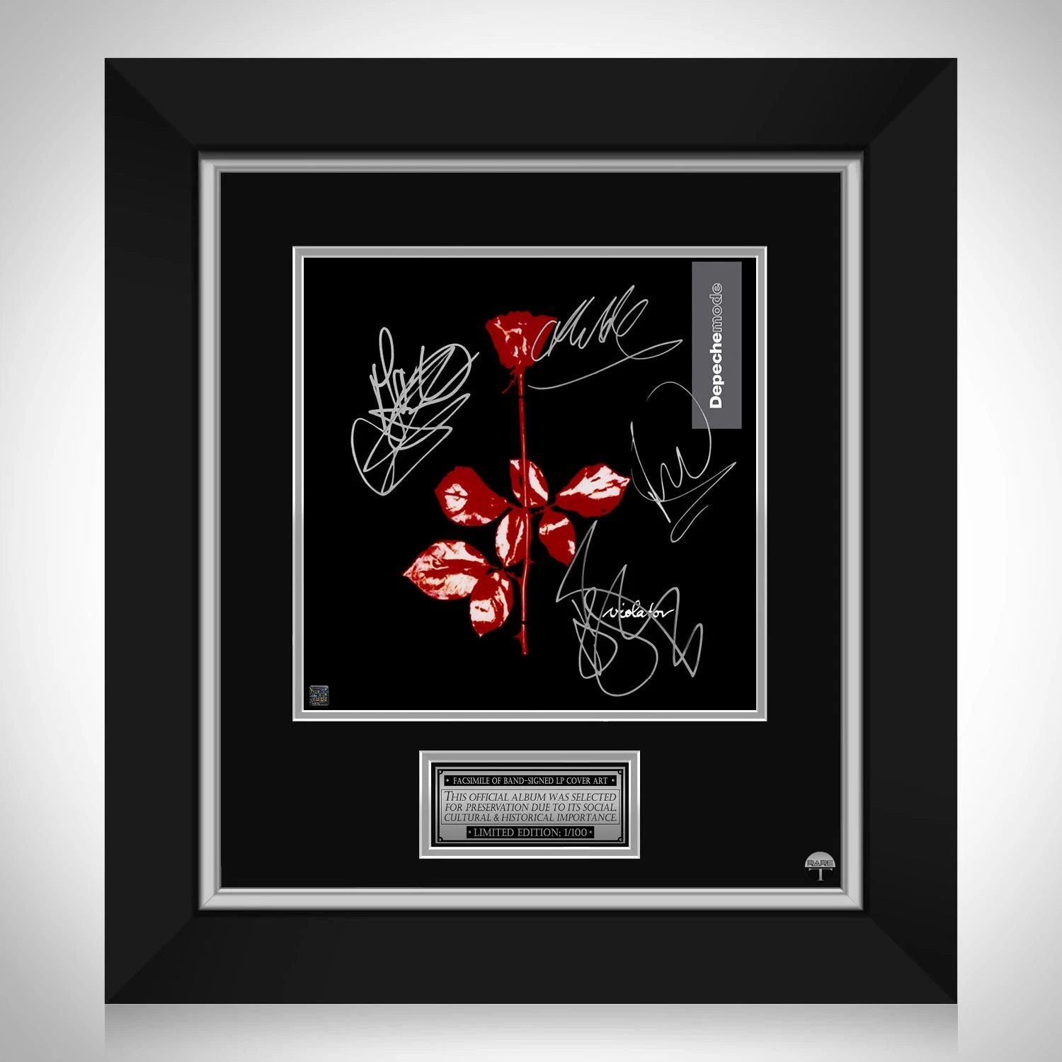 Depeche Mode Violator LP Cover Limited Signature Edition Studio Licensed Custom  - £194.08 GBP