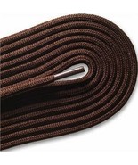 30&quot; inch Unwaxed 4 5 eyelet Dark Oak BROWN rOund SHOE LACE laces Dress o... - $18.11