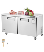 VEVOR 60.4" Commercial Refrigerator Sandwich and Salad Prep Table, 16.4 Cu. Ft - $1,586.99