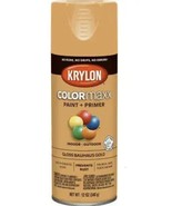 Krylon COLORmaxx Spray Paint and Primer, Gloss Bauhaus Gold, 12 Oz. - £8.64 GBP