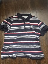 Vintage Lacoste Striped Polo Mens XL Multi-color Short  Slim Fit - £20.11 GBP