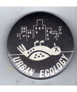 Urban Ecology RARE First Earth Day Pinback Button Vintage 1970 Pin  - €12,76 EUR