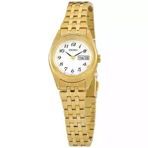 Seiko Essential Quartz White Dial Ladies Watch SUR440 - $157.41