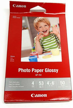 Canon GP-701 Photo Paper Glossy  4&quot; x 6&quot; 50 Sheets - £3.93 GBP
