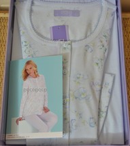 Pyjamas Séraphin De Femme Manches Longues En Coton Jersey Linclalor 75721/75722 - £28.62 GBP